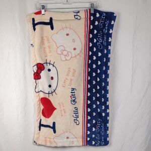 HELLO KITTY Large Fleece Pillow Case